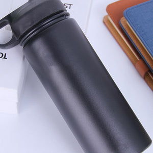 Stainless Steel Wide-mouth Outdoor Sports Vacuum Flask