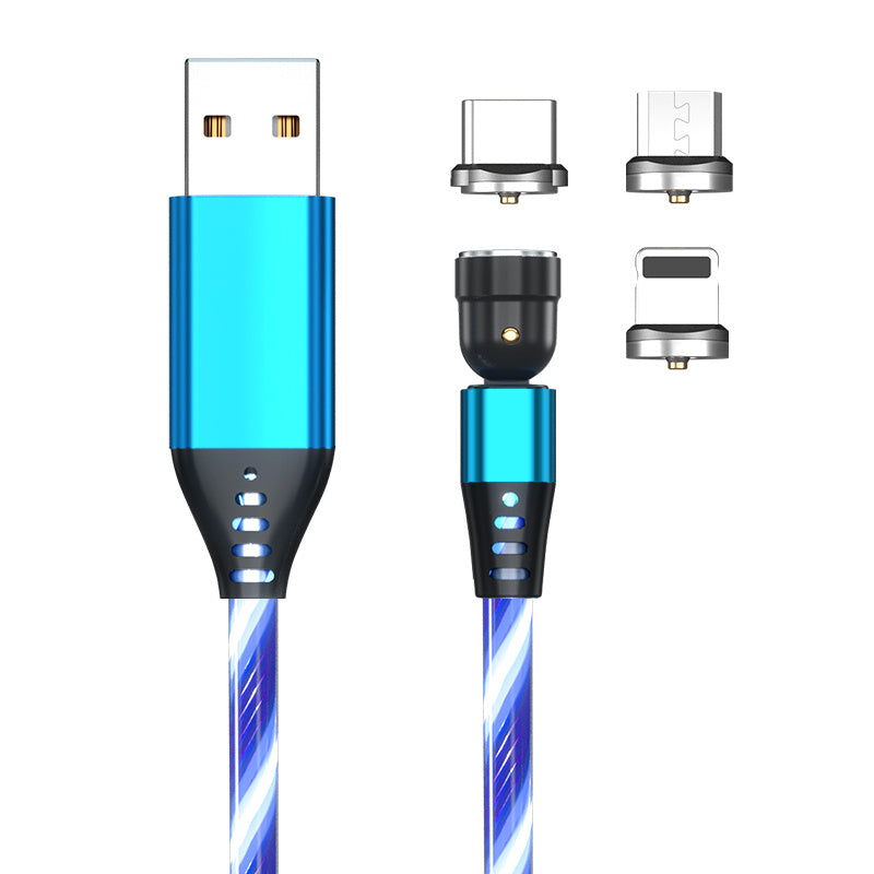 540° Magnetic Cable (Type-C/Lightning/MicroUSB)