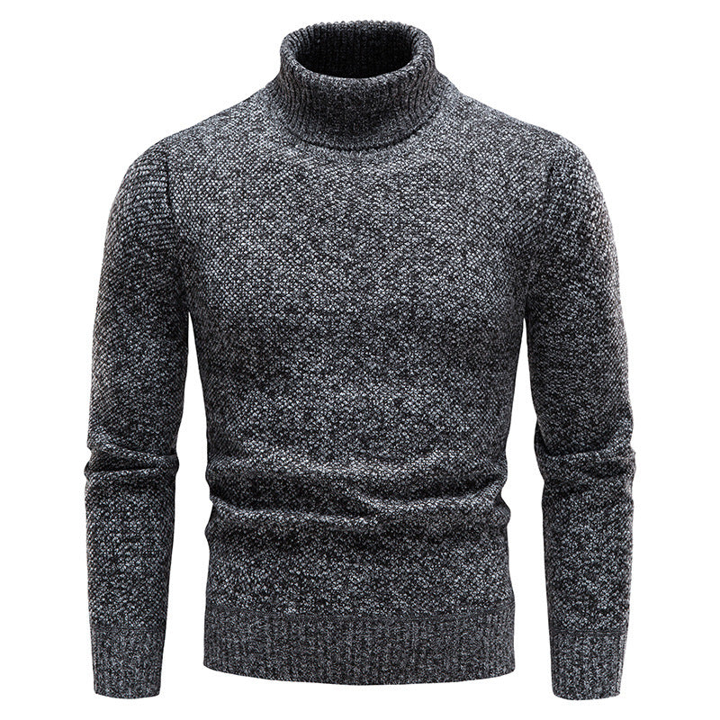 Men's Terry Turtleneck Sweater