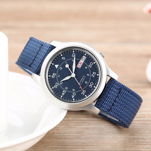 Men's Quartz Watch with Nylon Strap