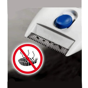 Electric Flea and Lice Comb for Dogs and Cats - Terminator Brush