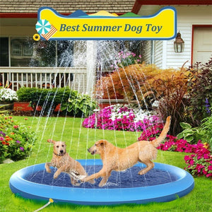 Non-Slip Splash Pad for Kids and Pets - Summer Outdoor Water