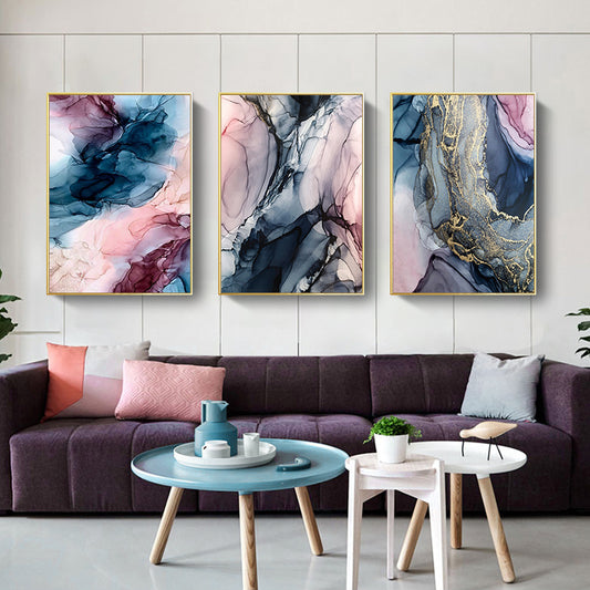 Color Cloud Canvas Poster Modern Abstract Wall Art Painting