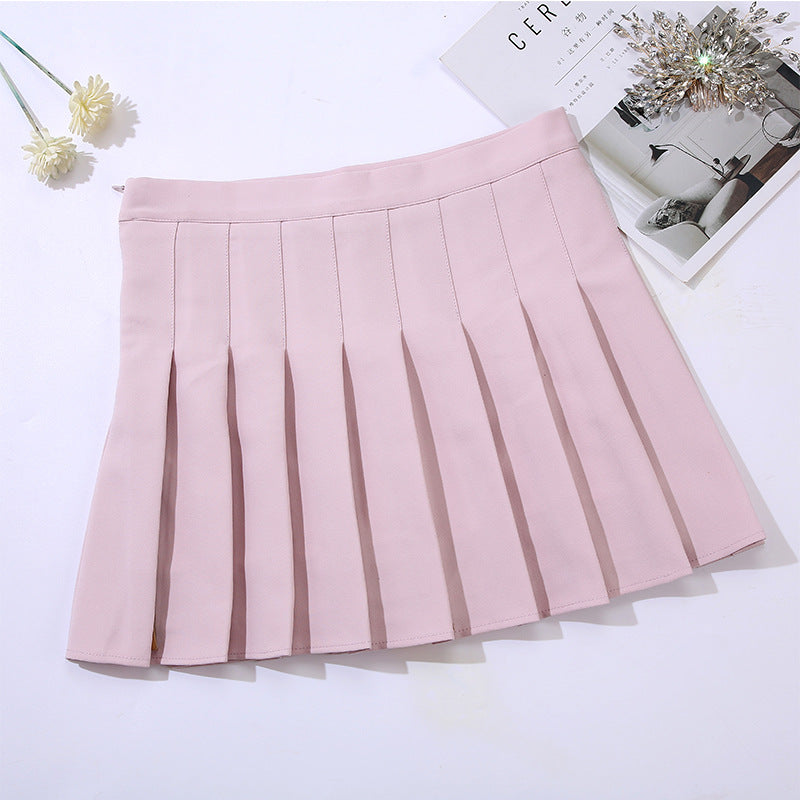 Women's Pleated Mini Skirt