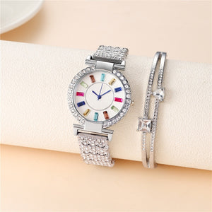 Colorful Crystals Women's Watch