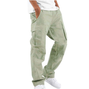 Men's Casual Wide Wide Cargo Pants in Hip Hop Style