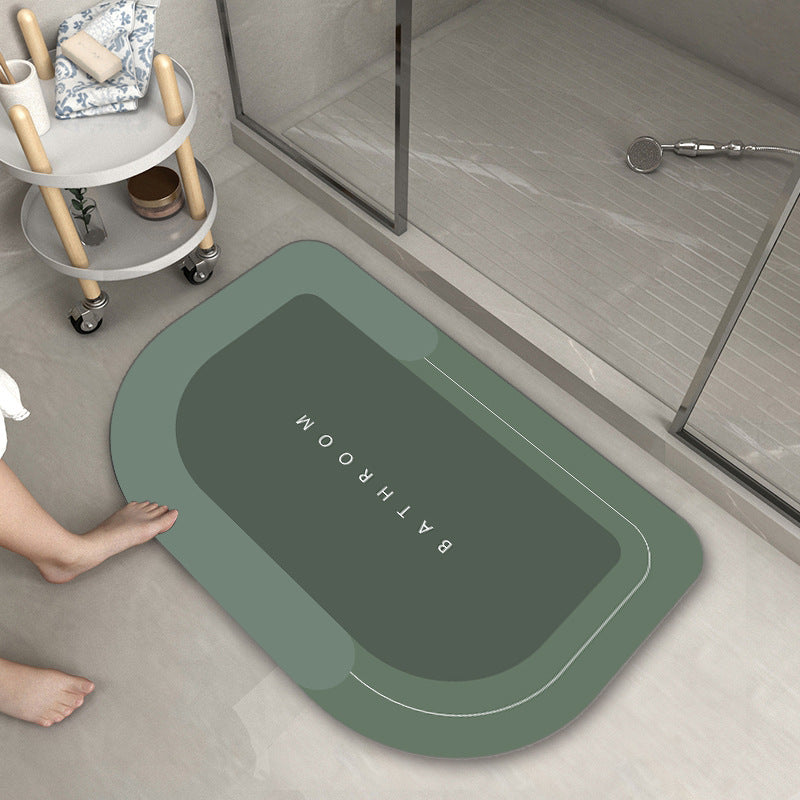 Saugfähige und schnelltrocknende Bodenmatte fürs Badezimmer