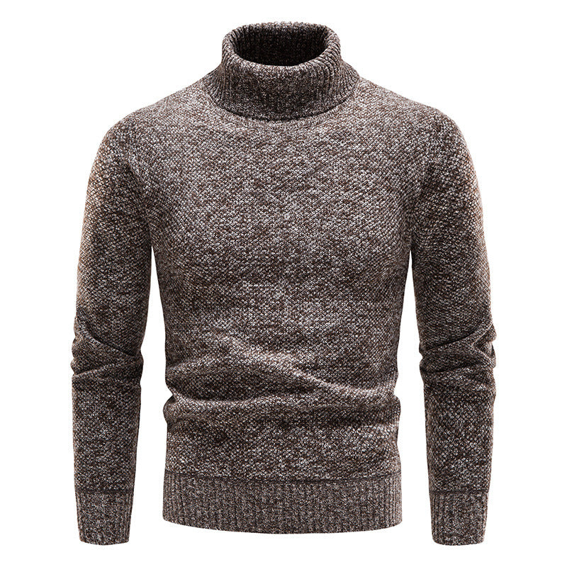 Men's Terry Turtleneck Sweater