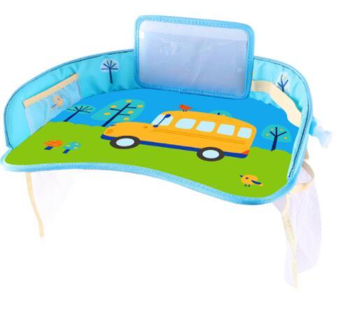 Almacenamiento de juguetes para niños, bolsa de mesa impermeable, mesa de almacenamiento para coche, mesa de comedor, bandeja, mesa de juguete impermeable