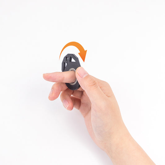 Creative Fidget Spinner Keychain: Stress Relief Toy