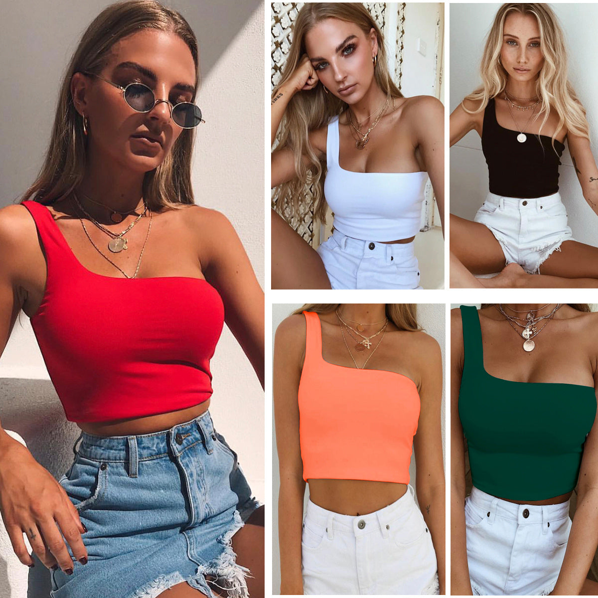 Women's Cropped Sleeveless Top