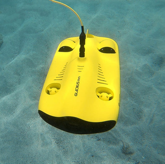 Equipo de fotografía submarina no tripulada bajo el agua