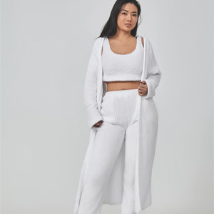 Gemütliches 3-teiliges Pyjama-Set für Damen