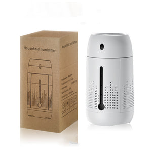 Humidificador de aromaterapia enchufable USB colorido con volumen de niebla para el hogar