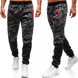 Men's Camouflage Lace-up Pants