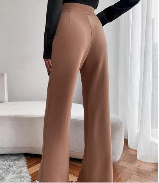Woman's Loose Straight Pants