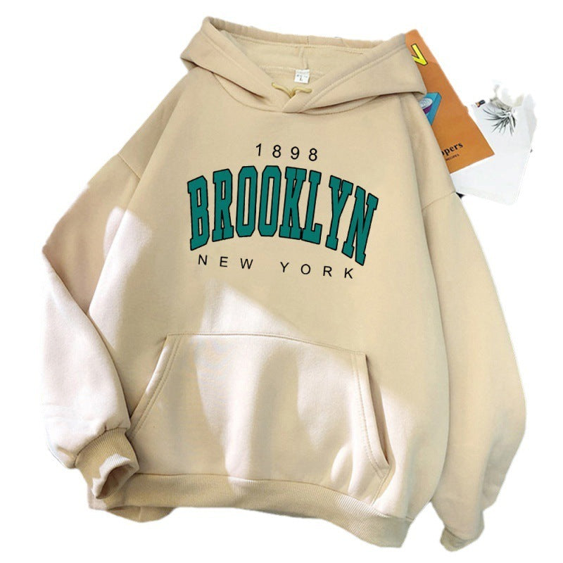 1898 Brooklyn New York Printed Men's Hoodie